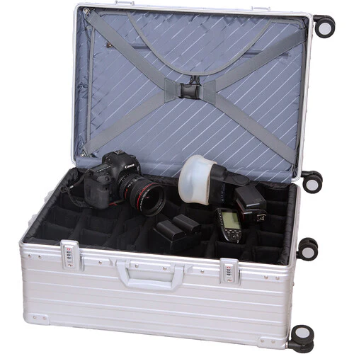 Aleon Camera Check-In Case with Divider Set (Platinum, 26") - Image 2