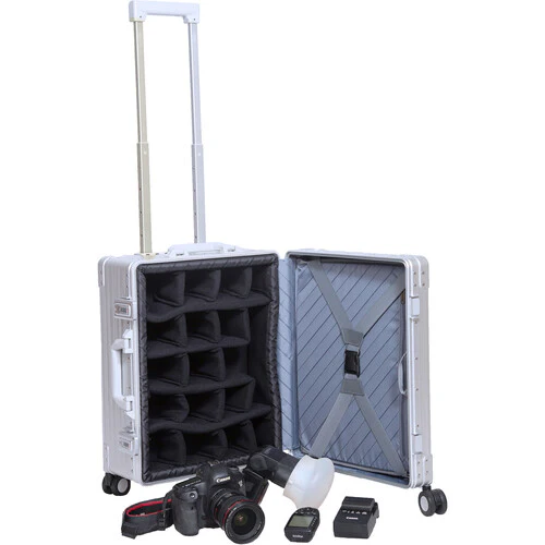 Aleon Camera Check-In Case with Divider Set (Platinum, 26") - Image 3
