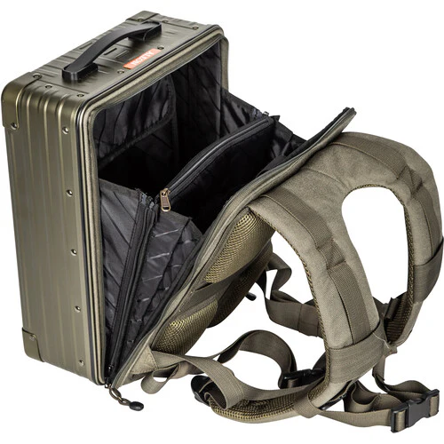 Aleon Hard Aluminum Backpack (16", Bronze) - Image 2