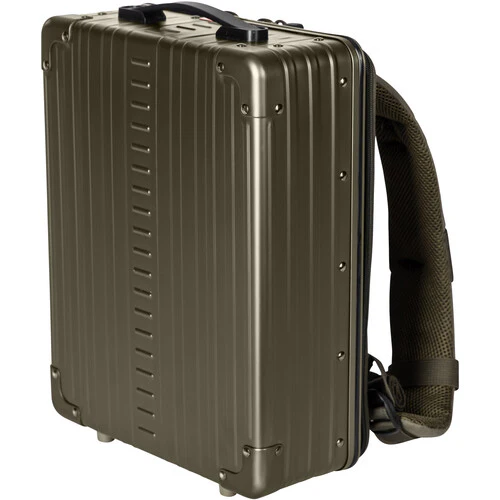 Aleon Hard Aluminum Backpack (16", Bronze) - Image 4