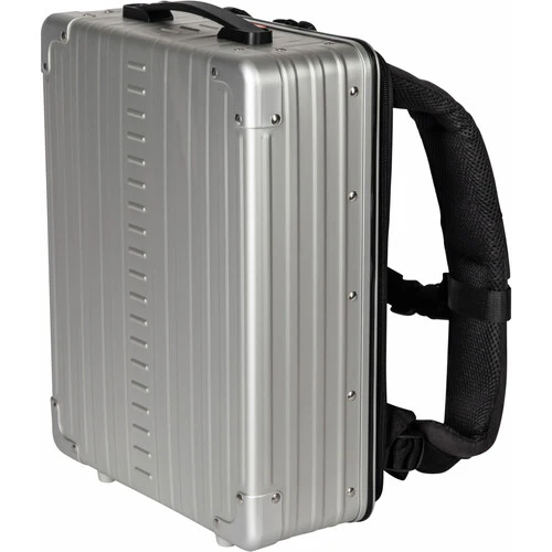 Aleon Hard Aluminum Backpack (16", Platinum) - Image 4