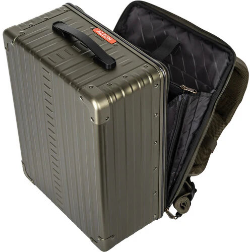 Aleon Hard Aluminum Backpack (17", Bronze) - Image 6