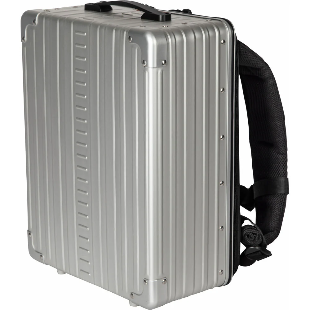 Aleon Hard Aluminum Backpack (17", Platinum) - Image 4