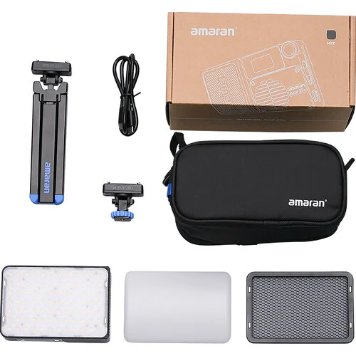 amaran Ace 25x Bi-Color LED Light Panel All-in-One Creator Kit (Charcoal) - Image 13