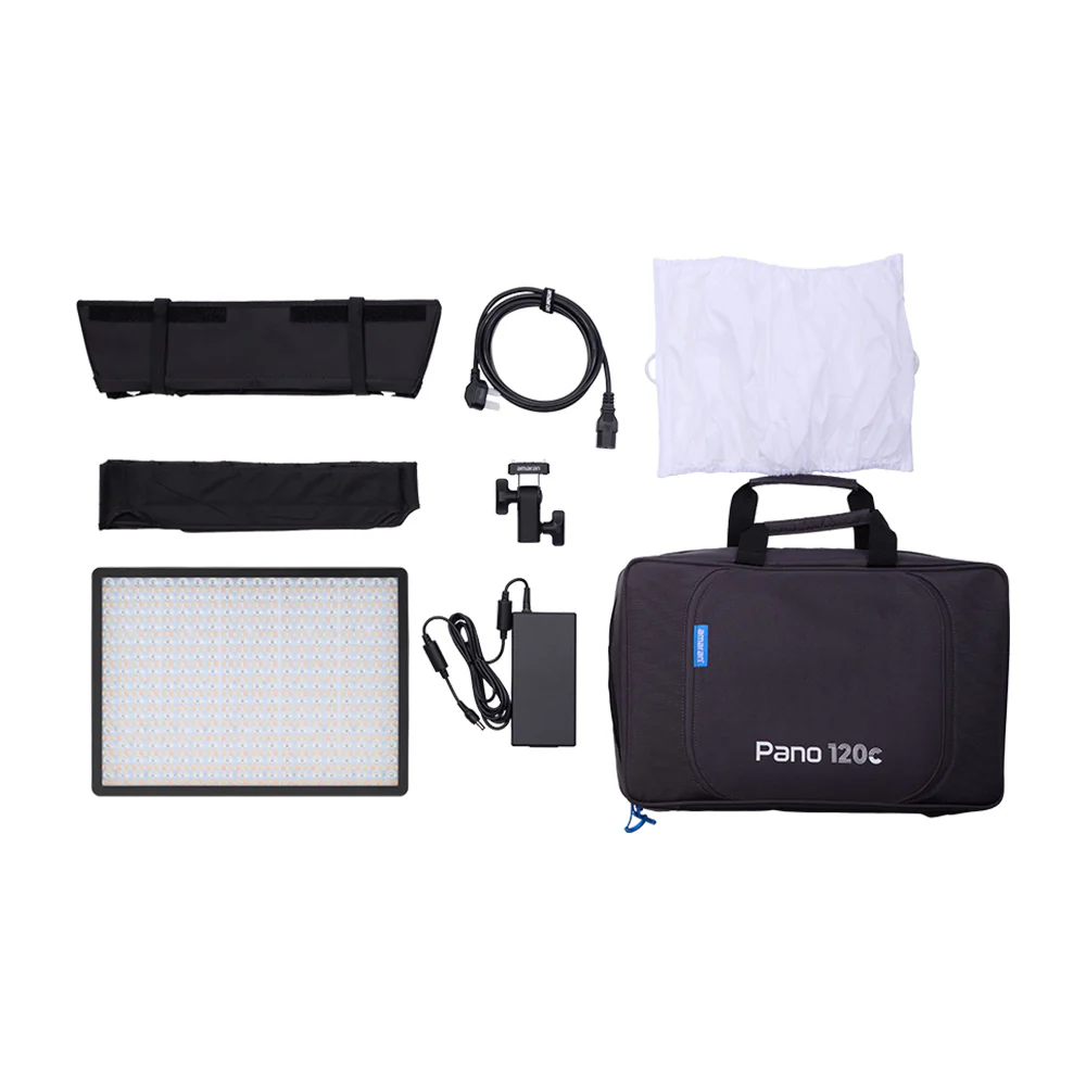 amaran Pano 120c RGB COB Mobile Light Panel (Charcoal) - Image 5