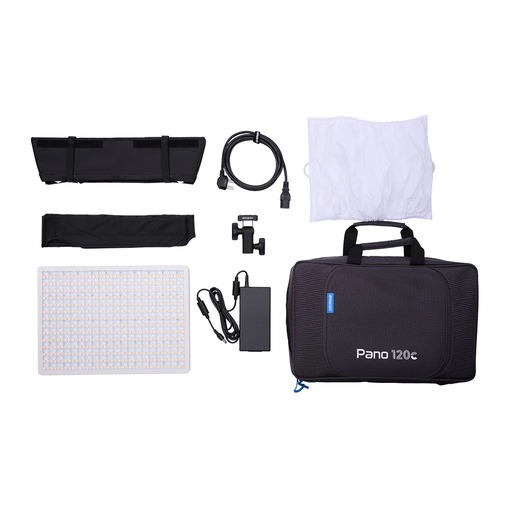 amaran Pano 120c RGB COB Mobile Light Panel (White) - Image 2