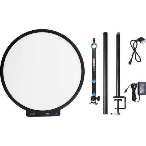 amaran Verge Max Bi-Color Round LED Light Panel (Charcoal) - Image 5