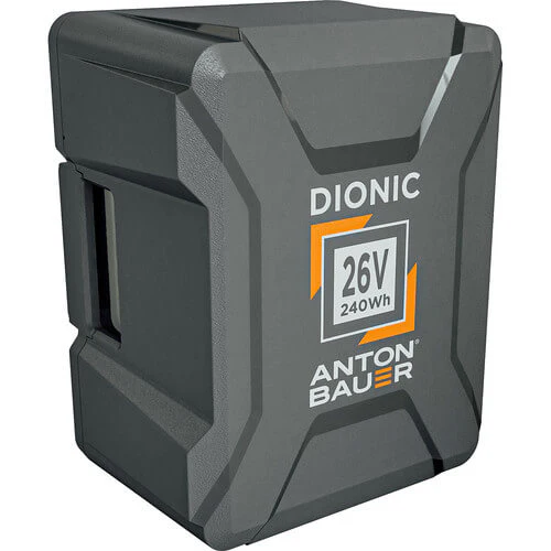 Anton Bauer Dionic 240Wh 26V Gold Mount Plus Battery - Image 3