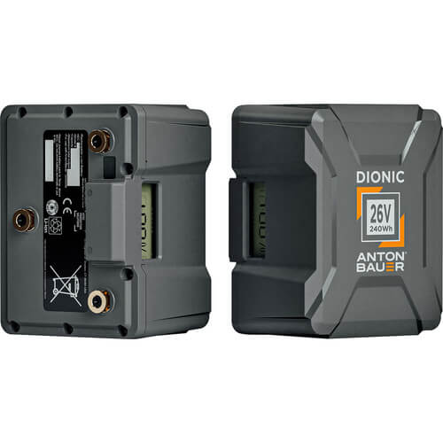Anton Bauer Dionic 240Wh 26V Gold Mount Plus Battery - Image 5