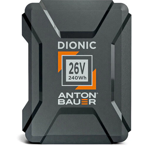 Anton Bauer Dionic 240Wh 26V Gold Mount Plus Battery - Image 6