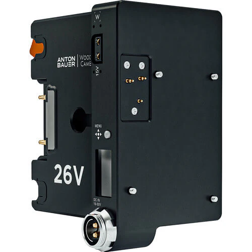 Anton Bauer Dionic 26V Gold Mount Plus Shark Fin Plate - Image 3