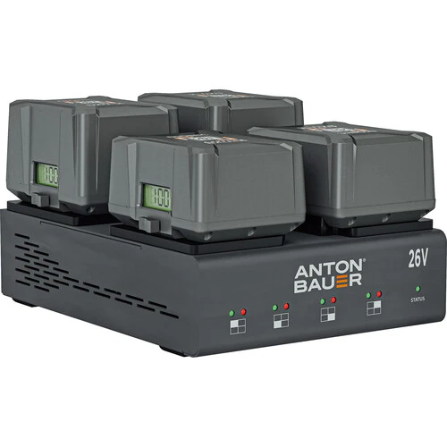 Anton Bauer Dionic LP4 Quad Battery Charger (B-Mount) - Image 3