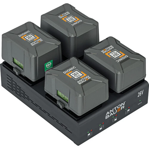 Anton Bauer Dionic LP4 Quad Battery Charger (B-Mount) - Image 4