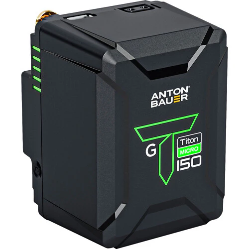 Anton Bauer Titon Micro 150 Gold Mount Lithium-Ion Battery - Image 3