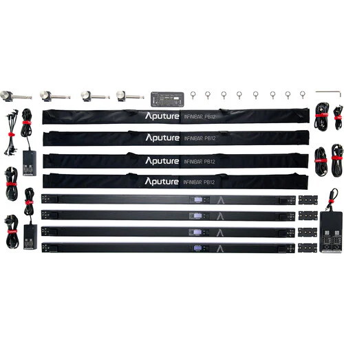 Aputure INFINIBAR PB12 RGB LED Light Panel (4', 4-Light Kit)