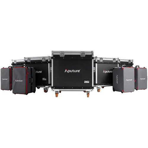 Aputure INFINIMAT LED with Clear Softbox & 1600W Control Box Pack (20 x 20') - Image 3