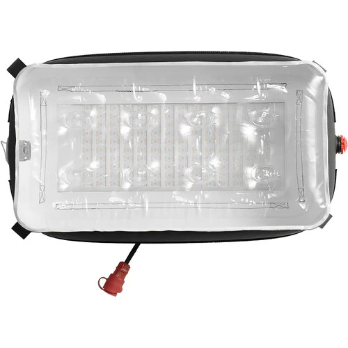 Aputure INFINIMAT LED with Clear Softbox & 400W Control Box Pack (1 x 2', Gold Mount) - Image 3