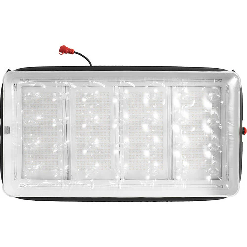 Aputure INFINIMAT LED with Clear Softbox & 400W Control Box Pack (2 x 4', Gold Mount) - Image 3