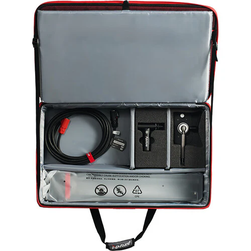 Aputure INFINIMAT LED with Clear Softbox & 400W Control Box Pack (2 x 4', Gold Mount) - Image 6