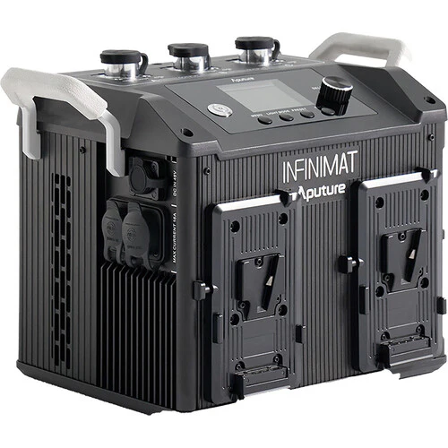 Aputure INFINIMAT LED with Clear Softbox & 400W Control Box Pack (2 x 4', V-Mount) - Image 6