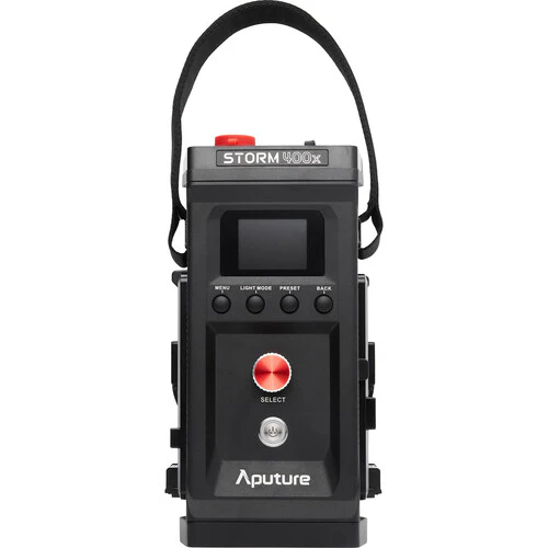 Aputure STORM 400x Bi-Color LED Monolight (Gold Mount) - Image 11
