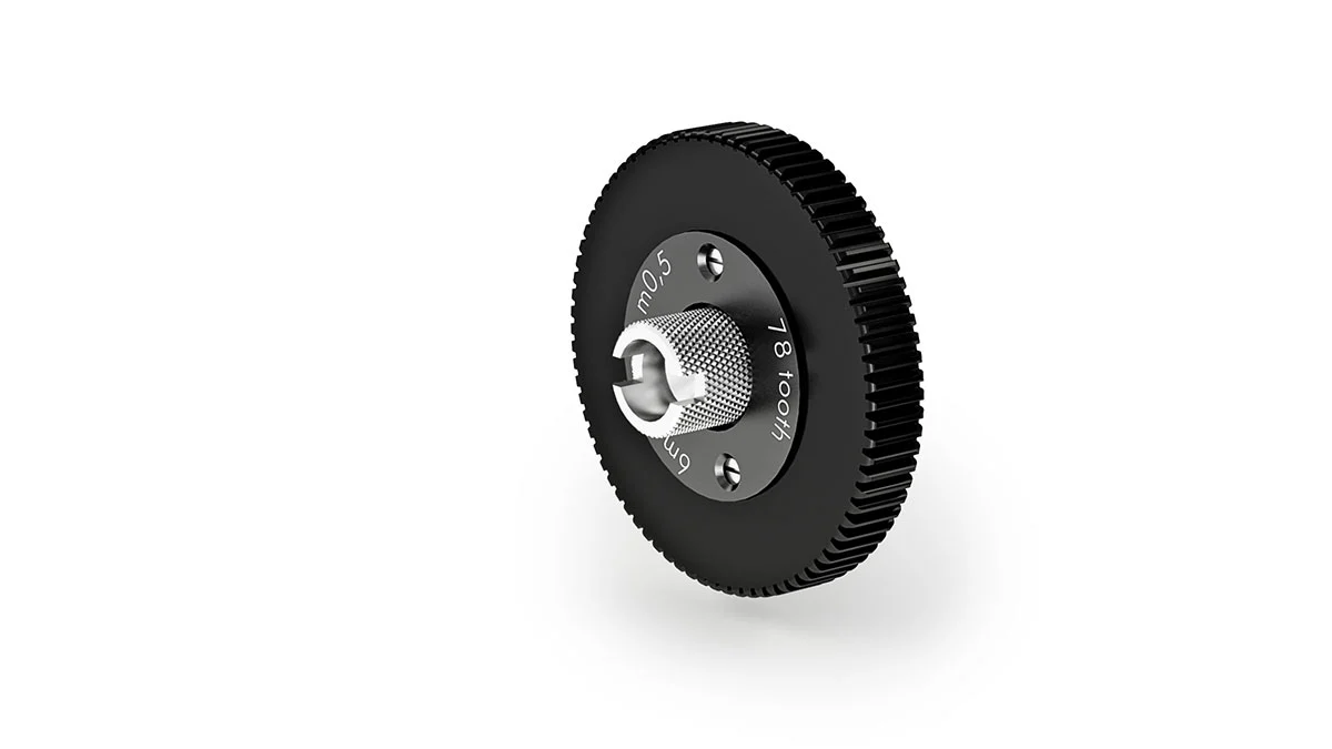 Arri - 78 teeth, 6mm face, 0.5 Metric Module Gear for Canon and Angenieux ENG Lenses