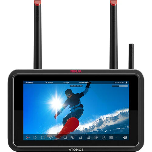 Atomos Ninja TX 5.2" HDMI/12G-SDI Wi-Fi-Enabled Camera Monitor/Recorder - Image 4