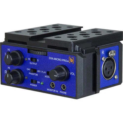 Beachtek DXA-MICRO-PRO PLUS Active Audio Adapter for DSLRs and Camcorders - Image 3