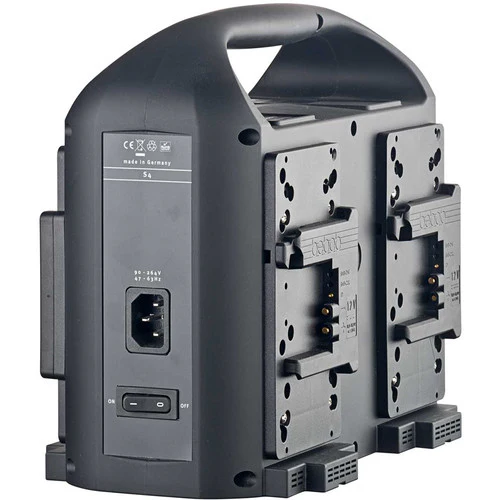 Bebob Quad B-Mount Battery Charger with 4-Pin XLR Output - Image 2