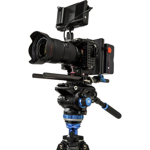 Benro A2573F Aluminum Single Tube Tripod with S6Pro Fluid Video Head - Image 14