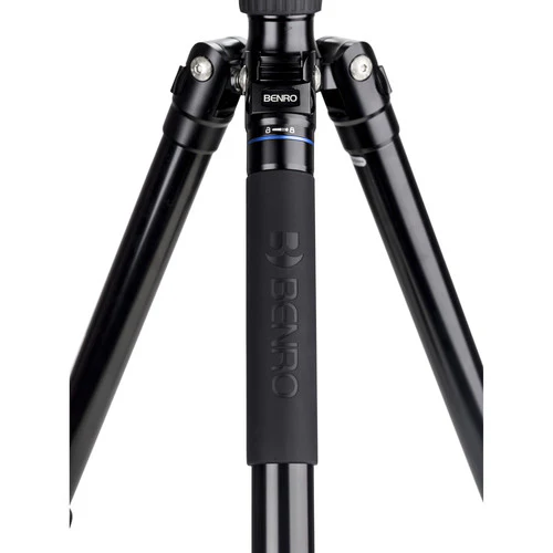 Benro A3883 Reverse-Folding Aluminum Travel Tripod with S6Pro Fluid Video Head - Image 15