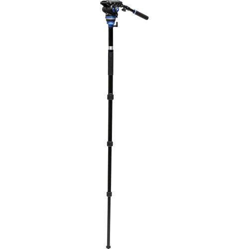 Benro A3883 Reverse-Folding Aluminum Travel Tripod with S6Pro Fluid Video Head - Image 8