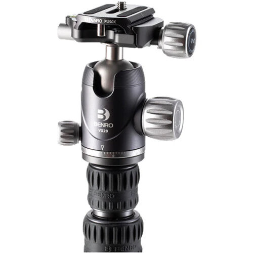 Benro Bat Zero Series Aluminum Travel Tripod with VX20 Ball Head (55.6") - Image 2