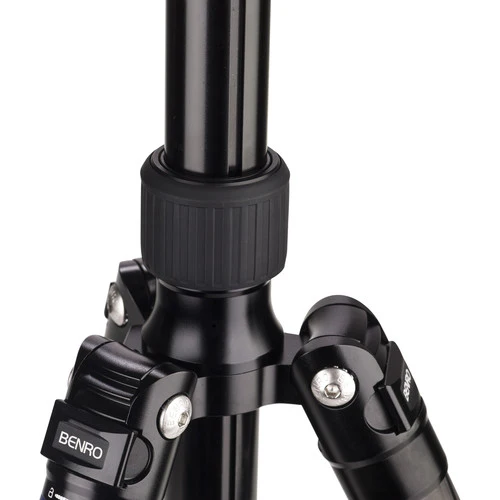 Benro C3883 Reverse-Folding Carbon Fiber Travel Tripod with S6Pro Fluid Video Head - Image 10