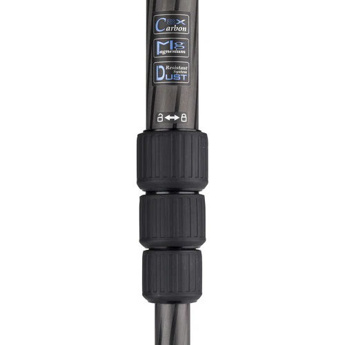Benro C3883 Reverse-Folding Carbon Fiber Travel Tripod with S6Pro Fluid Video Head - Image 9