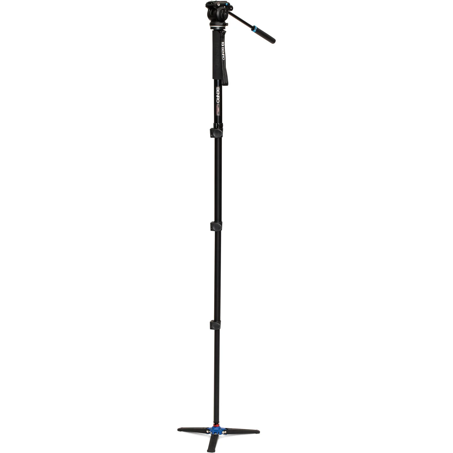Benro Classic Video Monopod with S2 Pro Flat Base Fluid Video Head - Image 2