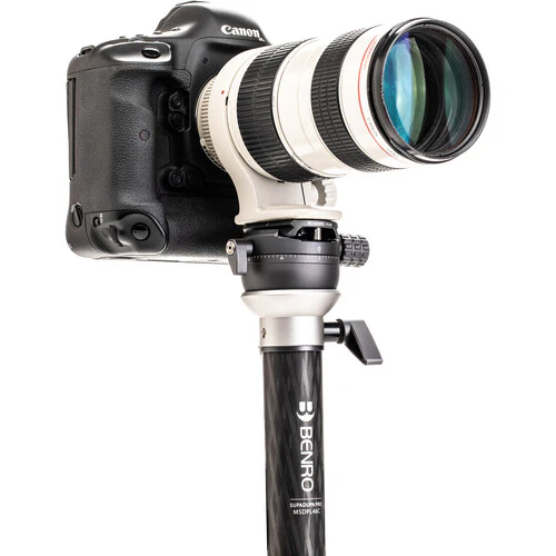 Benro MSDPL46C SupaDupa Carbon Fiber Monopod with Leveling Pan Head (62") - Image 14