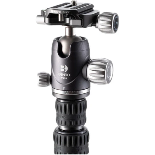 Benro Rhino Carbon Fiber Zero Series Travel Tripod with VX20 Head (54.92") - Image 3