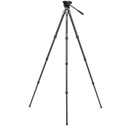 Benro Tortoise Carbon Fiber 3 Series Tripod System with S4Pro Video Head (64.37") - Image 3