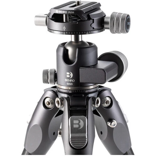 Benro Tortoise Columnless Carbon Fiber Three Series Tripod with GX35 Ball Head (56.3") - Image 2