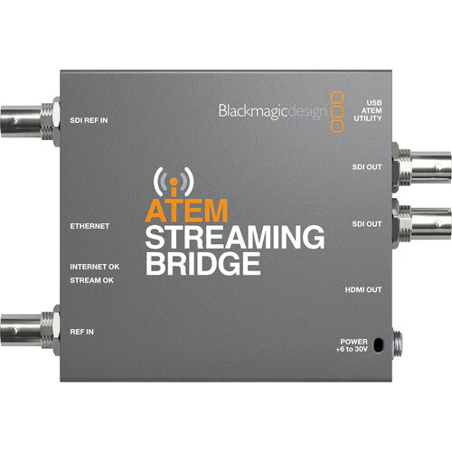 Blackmagic Design ATEM Streaming Bridge for ATEM Mini Pro Streaming Switchers - Image 3