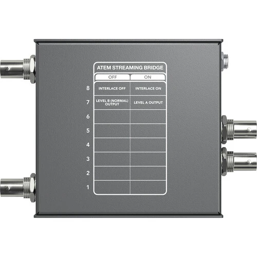 Blackmagic Design ATEM Streaming Bridge for ATEM Mini Pro Streaming Switchers - Image 4