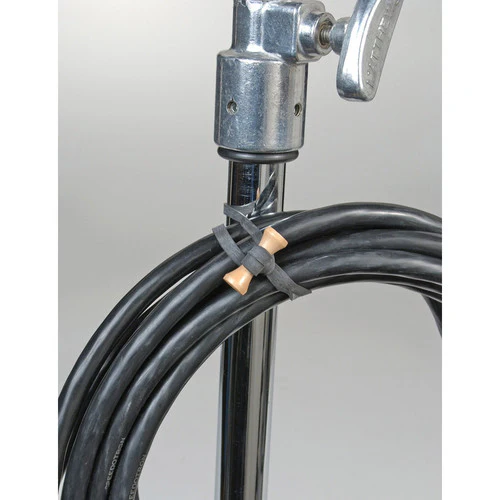 BongoTies Standard 5" Elastic Cable Ties (10 Pack) - Black - Image 5