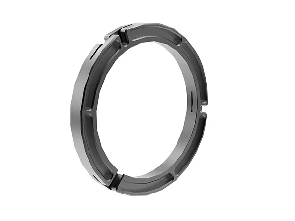 Bright Tangerine 150- 120 mm Clamp on Ring
