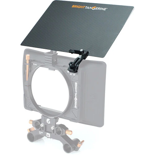 Bright Tangerine Carbon Fiber Top Flag for Misfit Atom Matte Box - Image 2