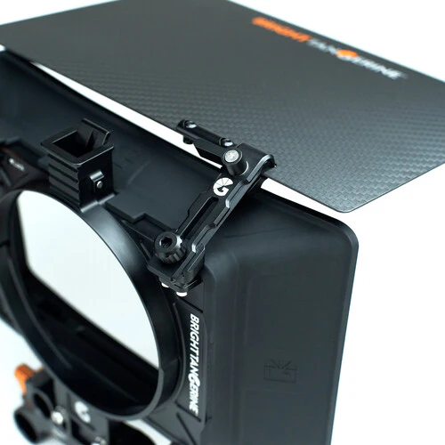 Bright Tangerine Carbon Fiber Top Flag for Misfit Atom Matte Box - Image 3