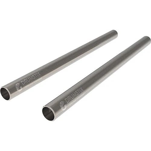 Bright Tangerine Drumstix 15mm Sterling Titanium Support Rods (9", Pair)