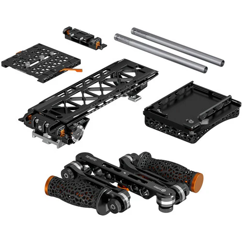 Bright Tangerine KASBAH Atman Universal Shoulder Rig & Handle Kit (BUD 2-Axis VCT-14) - Image 2