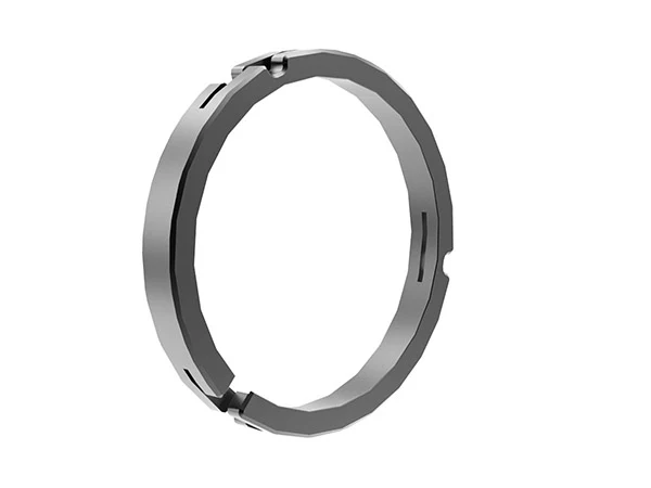 Bright Tangerine Misfit 114 - 100 mm Clamp on Ring