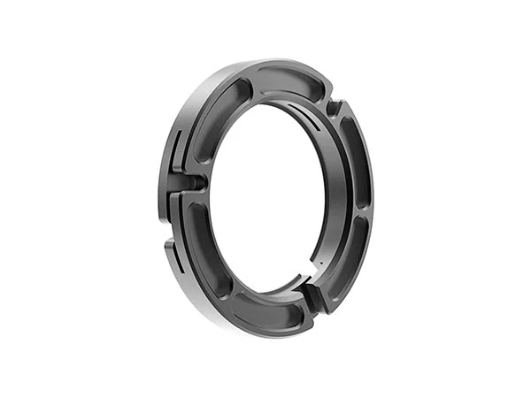 Bright Tangerine Misfit 114 - 80 mm Clamp on Ring